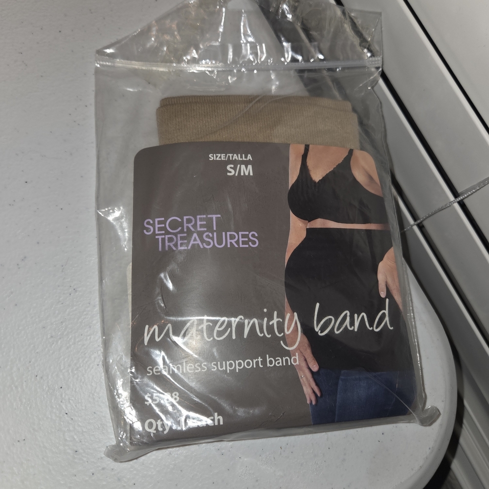 Secret Treasures Seamless Maternity Band - Beige